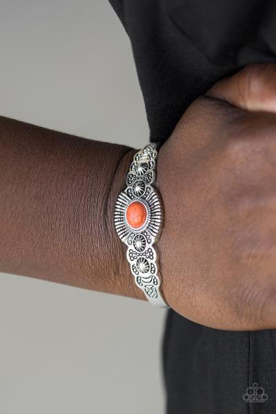 Wide Open Mesas - Orange Bracelet